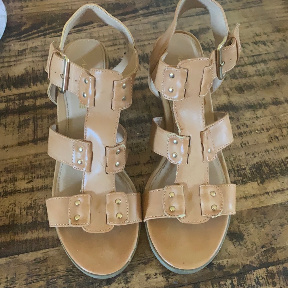 Brown sandals